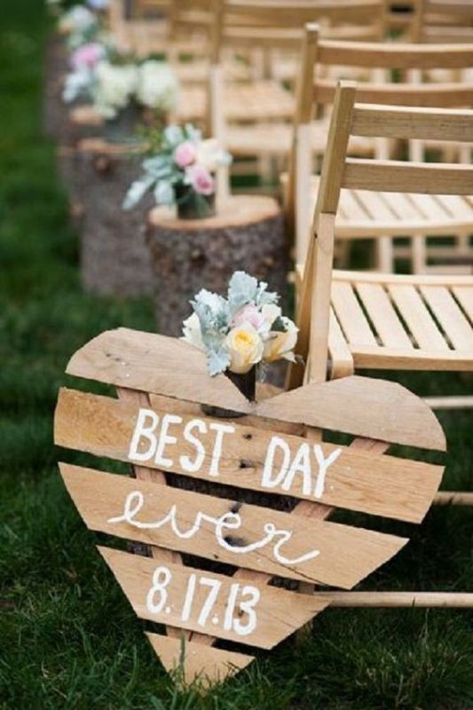 88+ Unique Ideas for Decorating Your Outdoor Wedding 40 welcome wedding signs 1 88+ Unique Ideas for Decorating Your Outdoor Wedding - 40