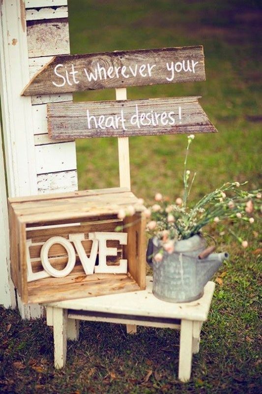 welcome-wedding-signs-2 88+ Unique Ideas for Decorating Your Outdoor Wedding