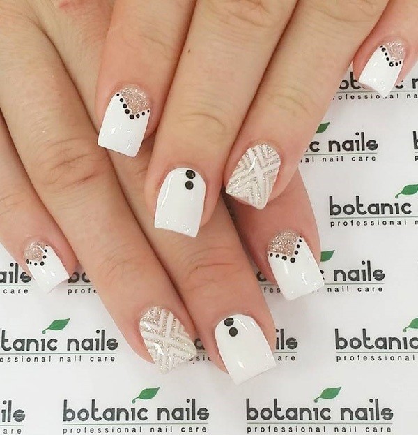 white nails 2 16+ Lovely Nail Polish Trends for Spring & Summer - 184