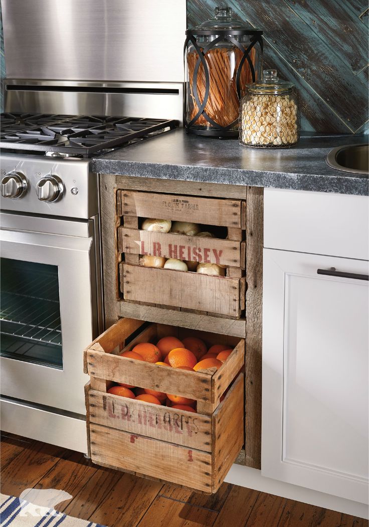 725adf6bebff3cfe9cf584b234ab4614 6 Affordable Organizing and Decoration Ideas for your Kitchen - 27