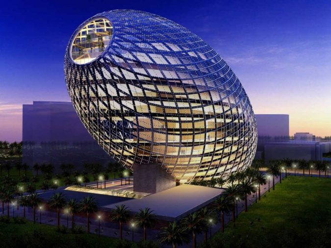Cybertecture-Egg-Mumbai-675x506 17 Latest Futuristic Architecture Designs in 2022