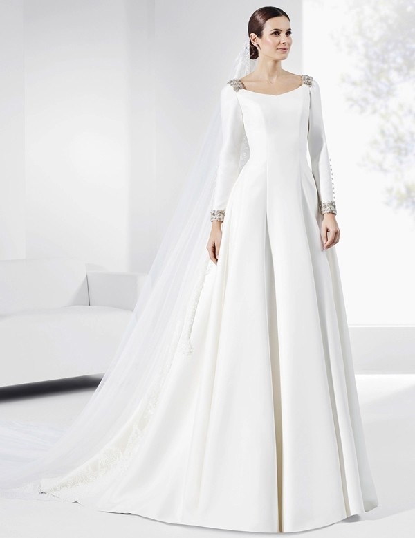 Muslim-wedding-dresses-99 84+ Coolest Wedding Dresses for Muslim Brides in 2020