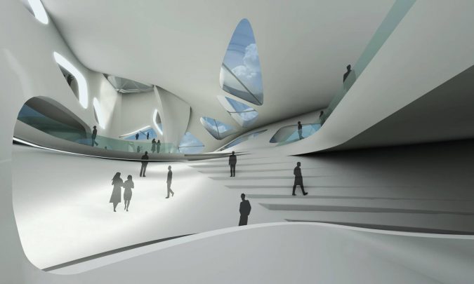 Nuragic Contemporary Art Museum 2 17 Latest Futuristic Architecture Designs - 11
