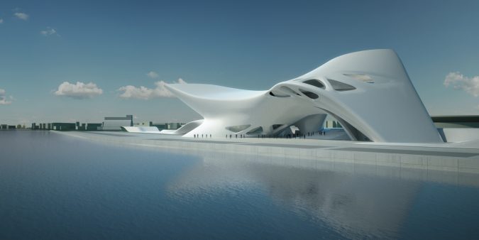 17 Latest Futuristic Architecture Designs 10 Nuragic Contemporary Art Museum 17 Latest Futuristic Architecture Designs - 10