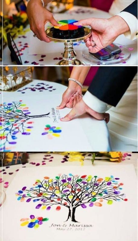 8 Most Unique Wedding Party Ideas 42 Unique wedding guest book ideas 11 8 Most Unique Wedding Party Ideas - 42