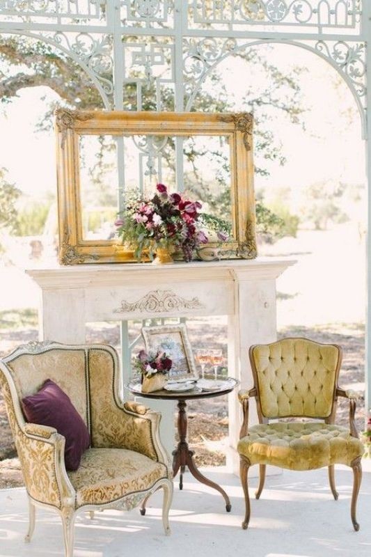8 Most Unique Wedding Party Ideas 12 antique pieces 1 8 Most Unique Wedding Party Ideas - 12