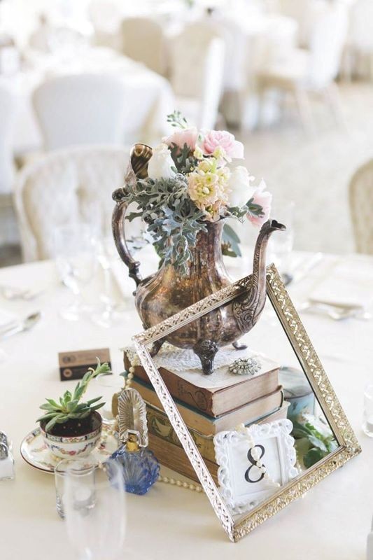 8 Most Unique Wedding Party Ideas 11 antique pieces 8 Most Unique Wedding Party Ideas - 11