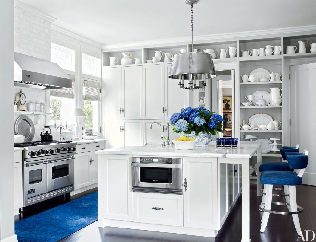 6 Affordable Organizing and Decoration Ideas for your Kitchen 42 blue and white 08 6 Affordable Organizing and Decoration Ideas for your Kitchen - 42