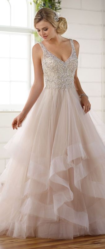 colored wedding dresses 2017 11 75+ Most Breathtaking Colored Wedding Dresses - 13