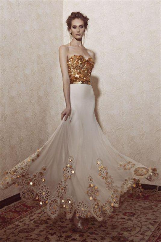 colored wedding dresses 2017 113 75+ Most Breathtaking Colored Wedding Dresses - 115
