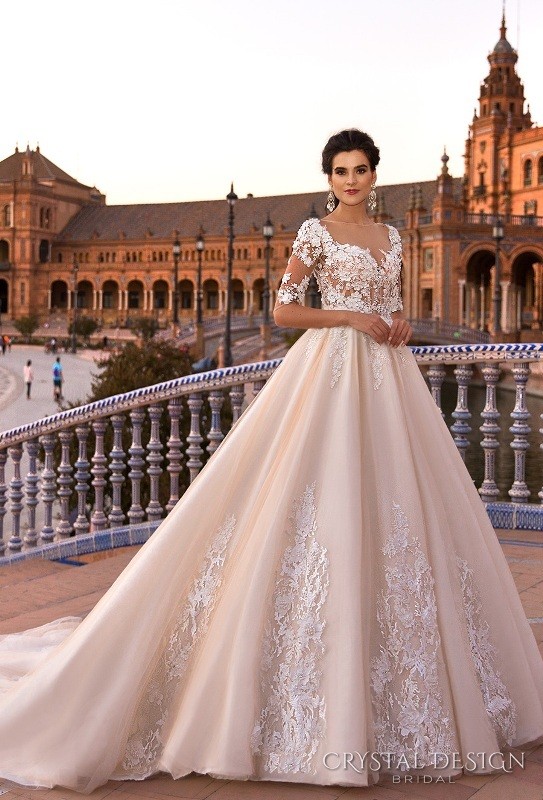 colored wedding dresses 2017 117 75+ Most Breathtaking Colored Wedding Dresses - 119
