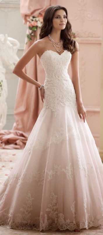 colored wedding dresses 2017 12 75+ Most Breathtaking Colored Wedding Dresses - 14