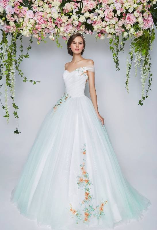 colored wedding dresses 2017 122 75+ Most Breathtaking Colored Wedding Dresses - 124