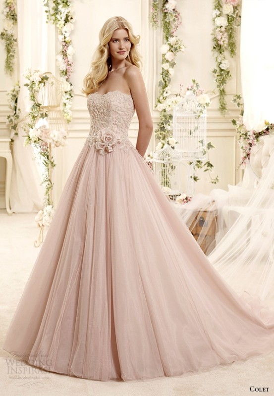 colored-wedding-dresses-2017-125 75+ Most Breathtaking Colored Wedding Dresses in 2020