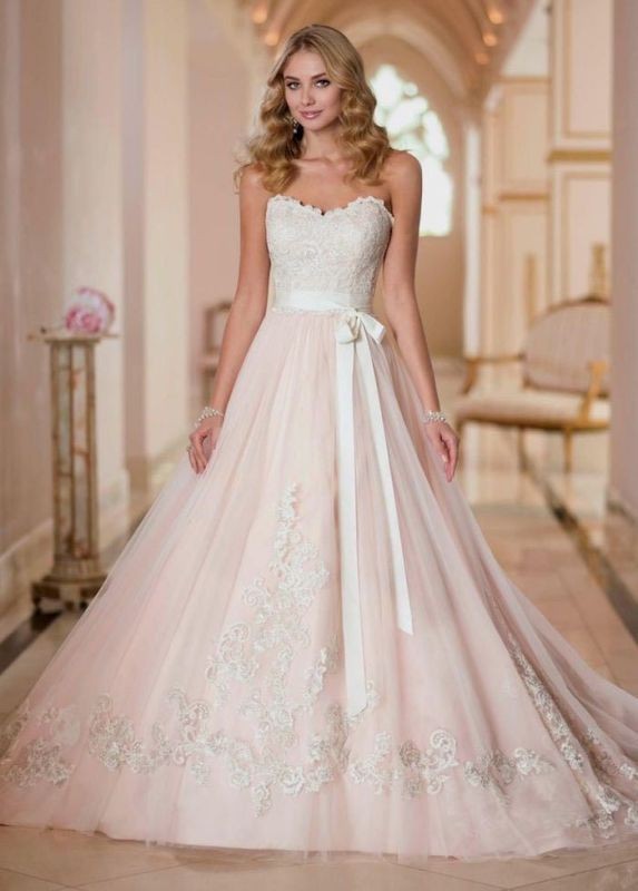 colored wedding dresses 2017 134 75+ Most Breathtaking Colored Wedding Dresses - 136