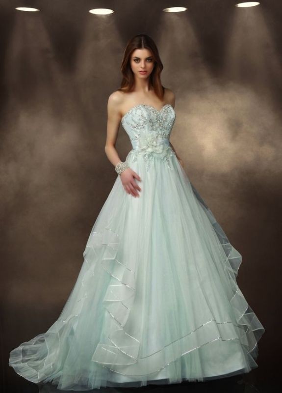 colored wedding dresses 2017 141 75+ Most Breathtaking Colored Wedding Dresses - 143