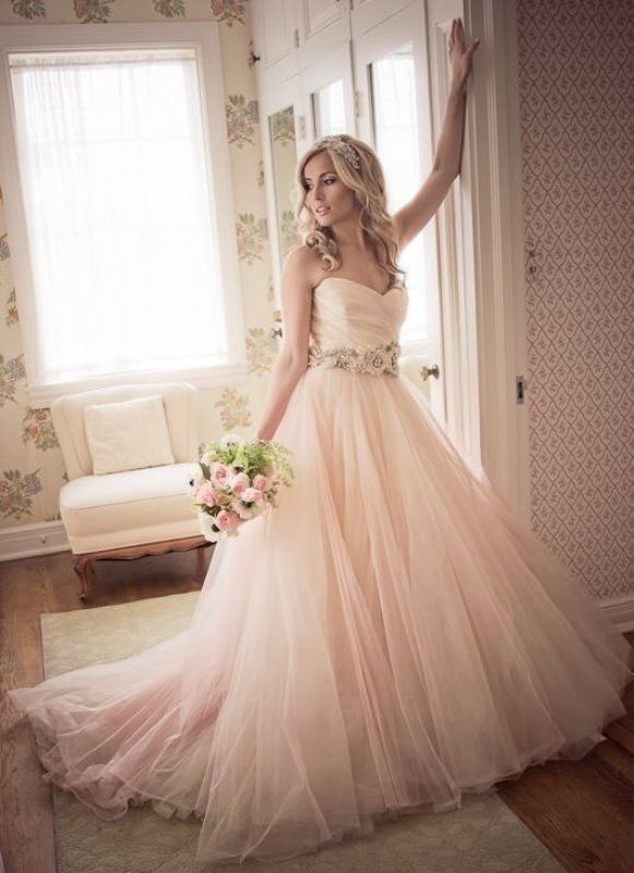 colored wedding dresses 2017 142 75+ Most Breathtaking Colored Wedding Dresses - 144