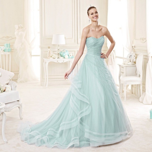 colored wedding dresses 2017 147 75+ Most Breathtaking Colored Wedding Dresses - 149