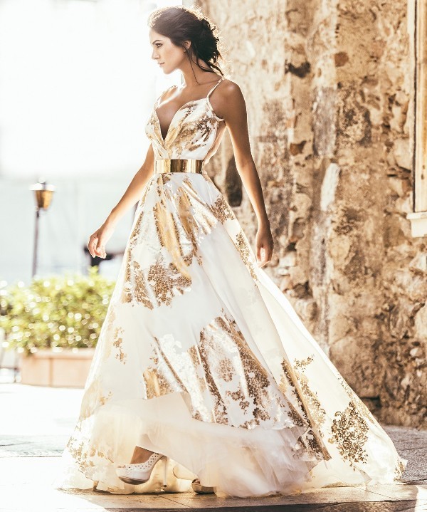colored wedding dresses 2017 152 75+ Most Breathtaking Colored Wedding Dresses - 154
