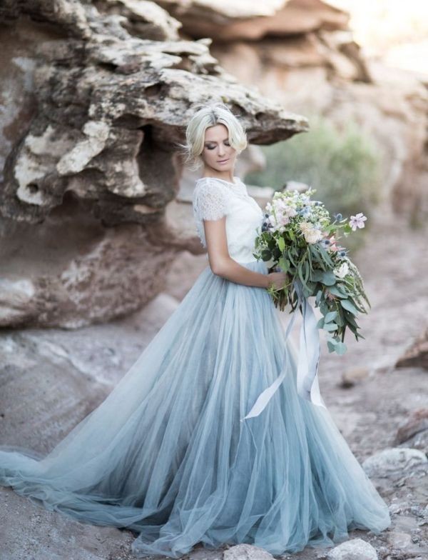 colored wedding dresses 2017 158 75+ Most Breathtaking Colored Wedding Dresses - 160