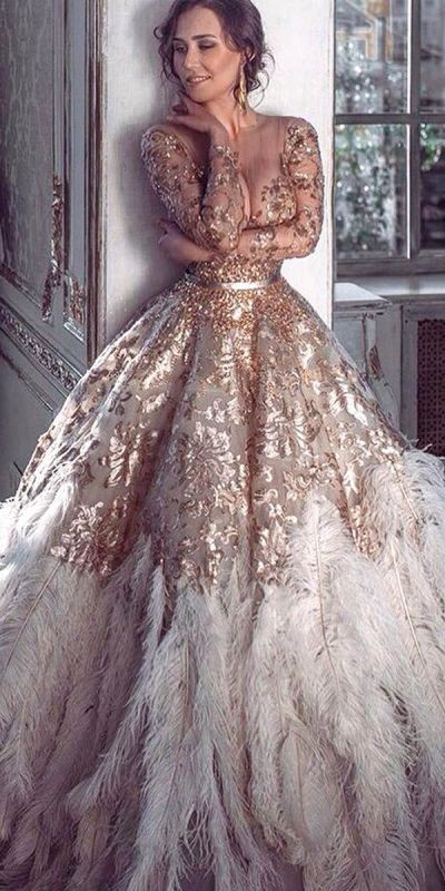 colored wedding dresses 2017 16 75+ Most Breathtaking Colored Wedding Dresses - 18