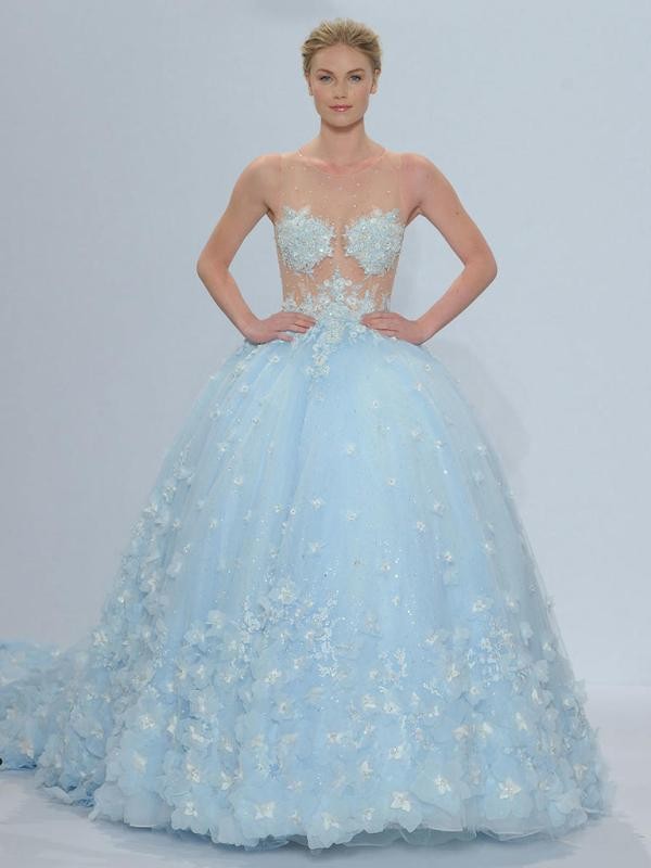 colored wedding dresses 2017 164 75+ Most Breathtaking Colored Wedding Dresses - 166