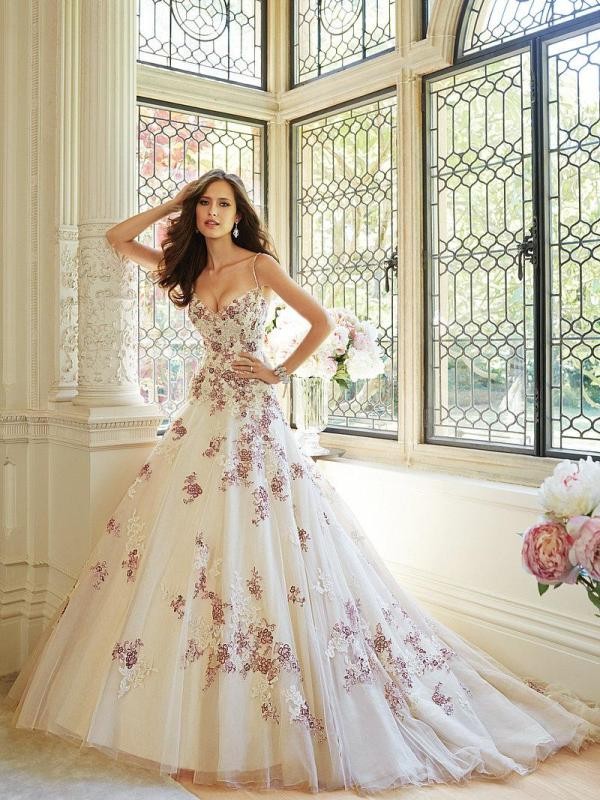 colored wedding dresses 2017 166 75+ Most Breathtaking Colored Wedding Dresses - 168