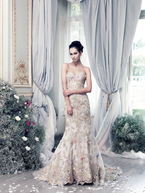 colored wedding dresses 2017 169 75+ Most Breathtaking Colored Wedding Dresses - 171