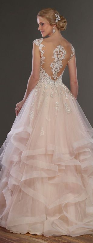 colored wedding dresses 2017 2 75+ Most Breathtaking Colored Wedding Dresses - 4