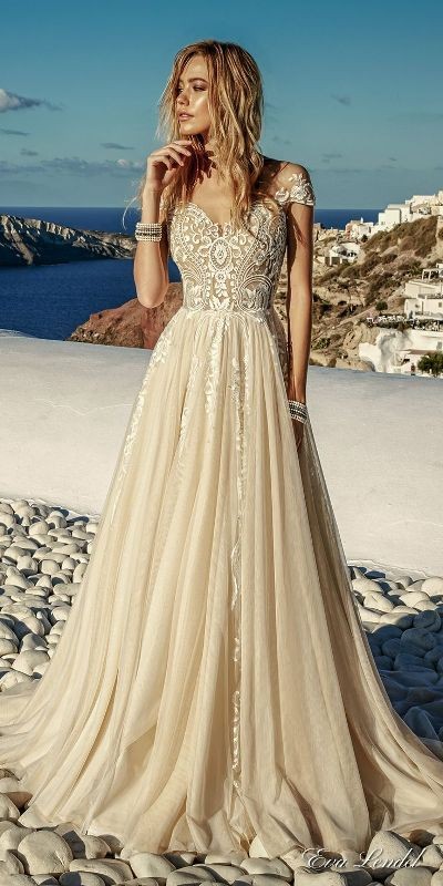colored wedding dresses 2017 26 75+ Most Breathtaking Colored Wedding Dresses - 28