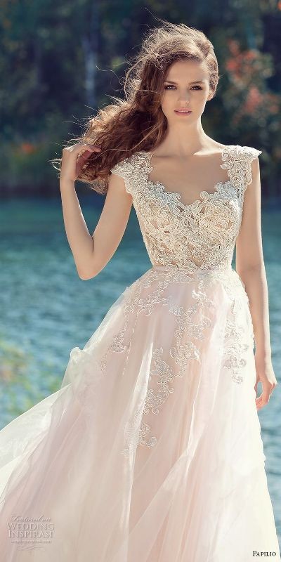 colored wedding dresses 2017 30 75+ Most Breathtaking Colored Wedding Dresses - 32