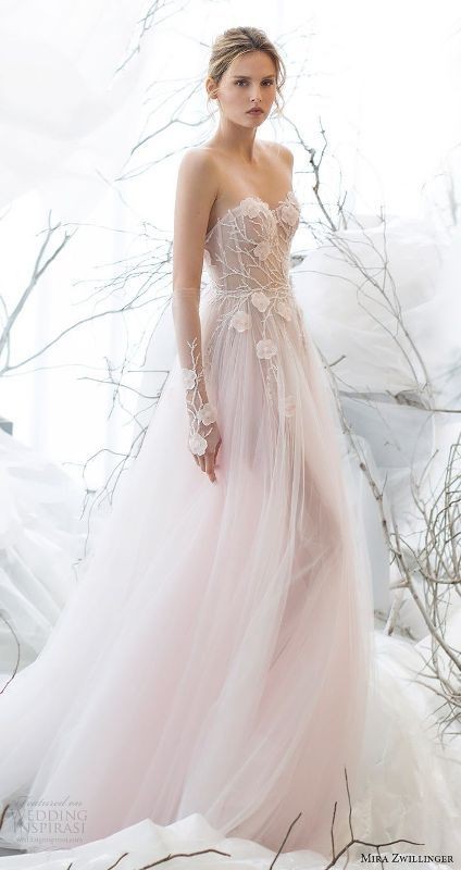 colored wedding dresses 2017 31 75+ Most Breathtaking Colored Wedding Dresses - 33