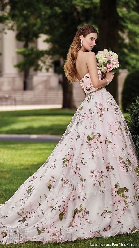 colored wedding dresses 2017 33 75+ Most Breathtaking Colored Wedding Dresses - 35