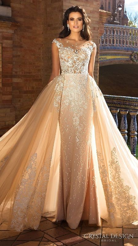 colored wedding dresses 2017 34 75+ Most Breathtaking Colored Wedding Dresses - 36