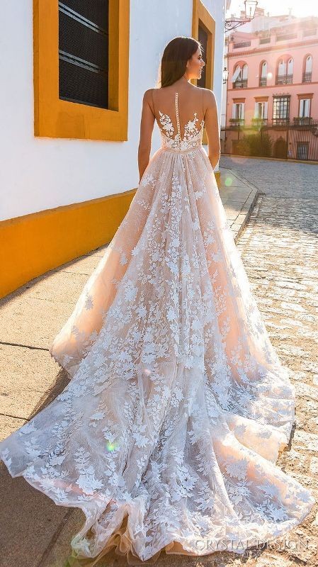 colored wedding dresses 2017 35 75+ Most Breathtaking Colored Wedding Dresses - 37