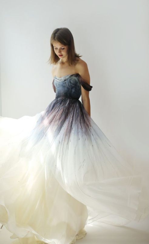 colored wedding dresses 2017 41 75+ Most Breathtaking Colored Wedding Dresses - 43