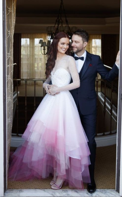 colored wedding dresses 2017 42 75+ Most Breathtaking Colored Wedding Dresses - 44