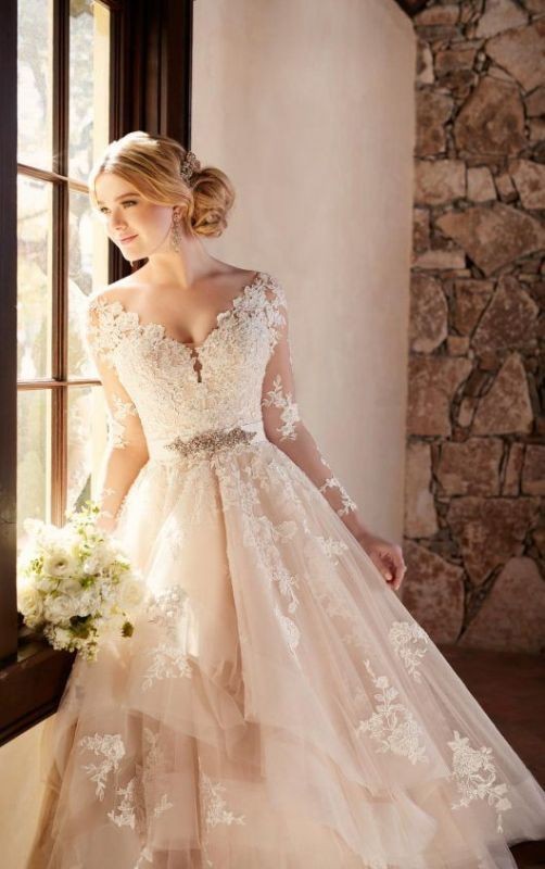 colored wedding dresses 2017 44 75+ Most Breathtaking Colored Wedding Dresses - 46