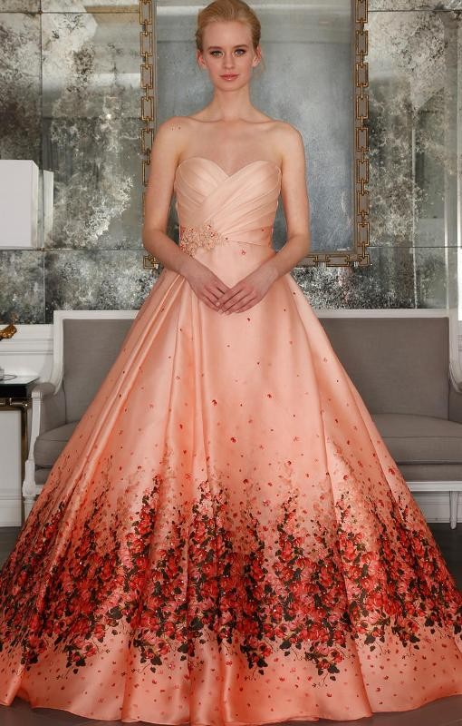 colored wedding dresses 2017 48 75+ Most Breathtaking Colored Wedding Dresses - 50