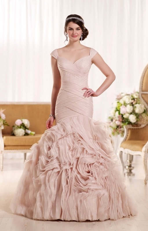 colored wedding dresses 2017 49 75+ Most Breathtaking Colored Wedding Dresses - 51