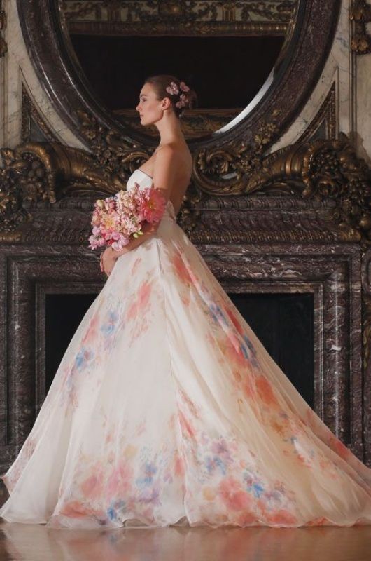 colored wedding dresses 2017 53 75+ Most Breathtaking Colored Wedding Dresses - 55