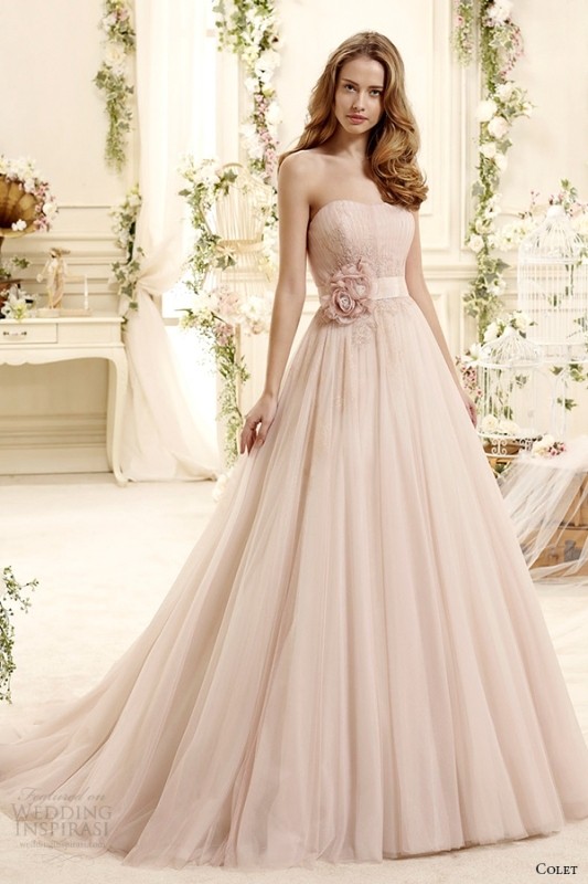 colored wedding dresses 2017 69 75+ Most Breathtaking Colored Wedding Dresses - 71