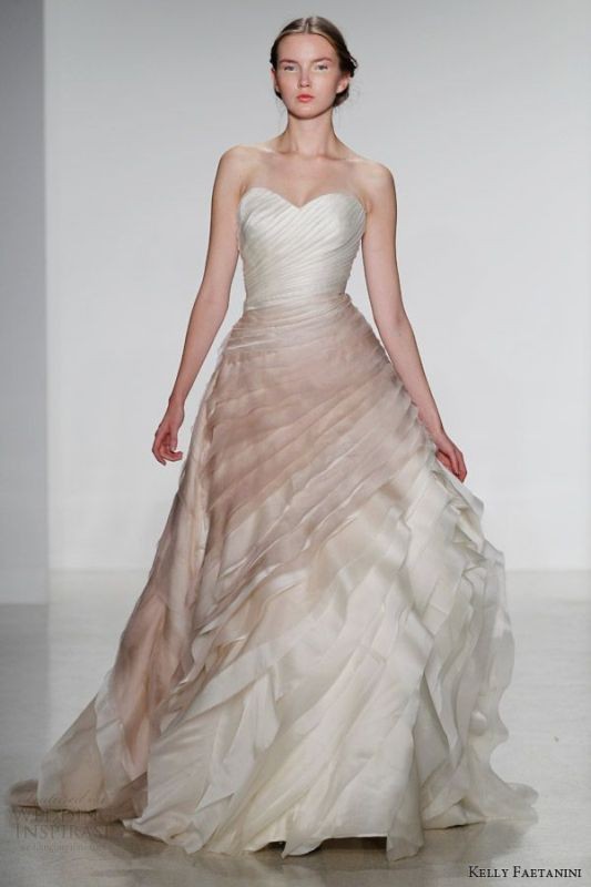 colored wedding dresses 2017 78 75+ Most Breathtaking Colored Wedding Dresses - 80