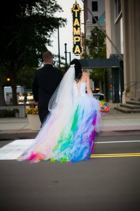 colored wedding dresses 2017 79 75+ Most Breathtaking Colored Wedding Dresses - 81