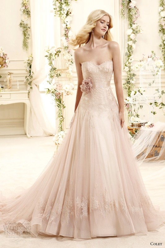 colored wedding dresses 2017 80 75+ Most Breathtaking Colored Wedding Dresses - 82