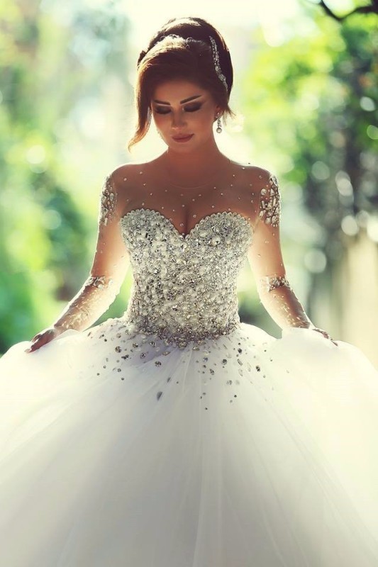 flattering-wedding-dresses-2017-74 89+ Most Flattering Wedding Dresses Brides-to-be Need to See