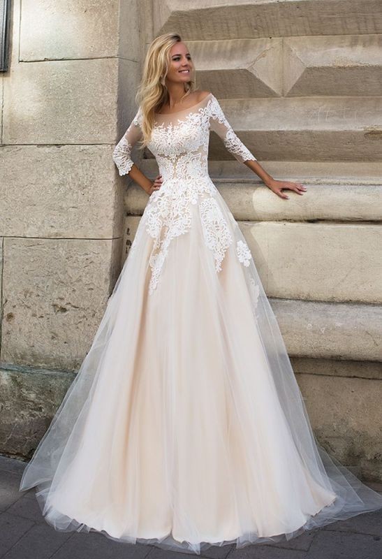 flattering-wedding-dresses-2017-83 89+ Most Flattering Wedding Dresses Brides-to-be Need to See