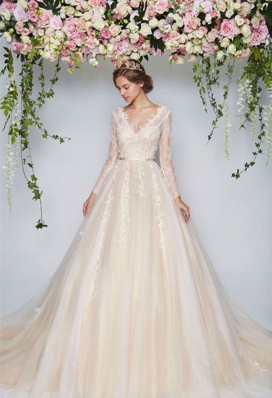 flattering-wedding-dresses-2017-84 89+ Most Flattering Wedding Dresses Brides-to-be Need to See