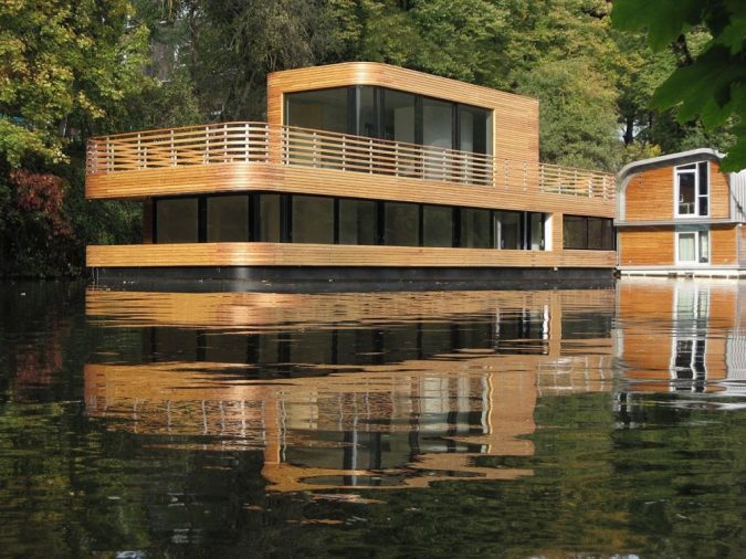 17 Latest Futuristic Architecture Designs 2 houseboat on the eilbekkanal 17 Latest Futuristic Architecture Designs - 2