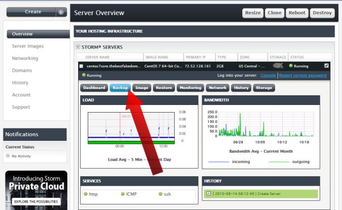 liquid web Storm Servers How to Create a Backup of a Liquid Web Storm Server Liquid Web Hosting [Full Review] - 10
